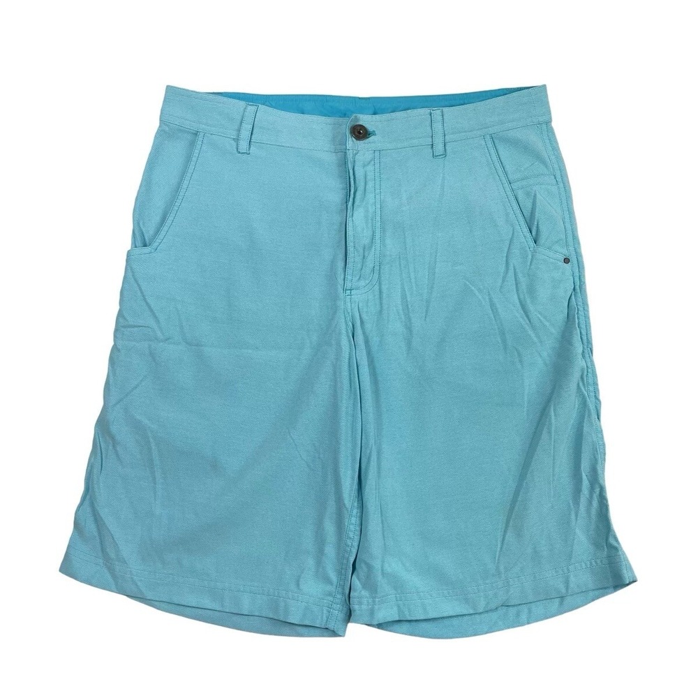 Lululemon Light Blue Lightweight Hiking Performance Shorts Mens 34 LM7406S